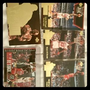 Collector's edition Michael Jordan basketball card